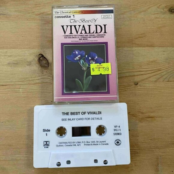 Vivaldi Vintage Cassette Tapes C11 - Picture 1 of 2